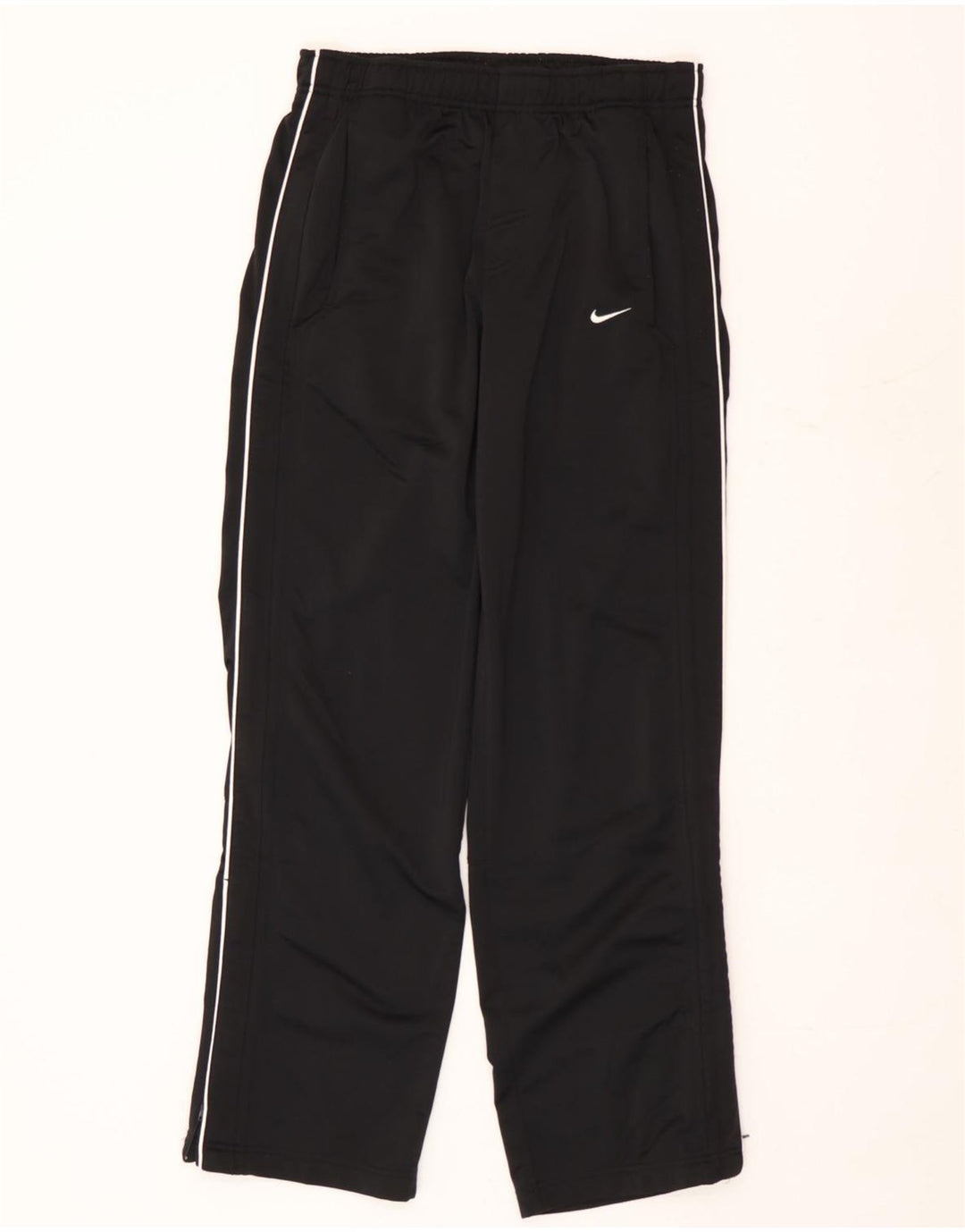 Nike muške hlače za trenirku Male crne poliesterske