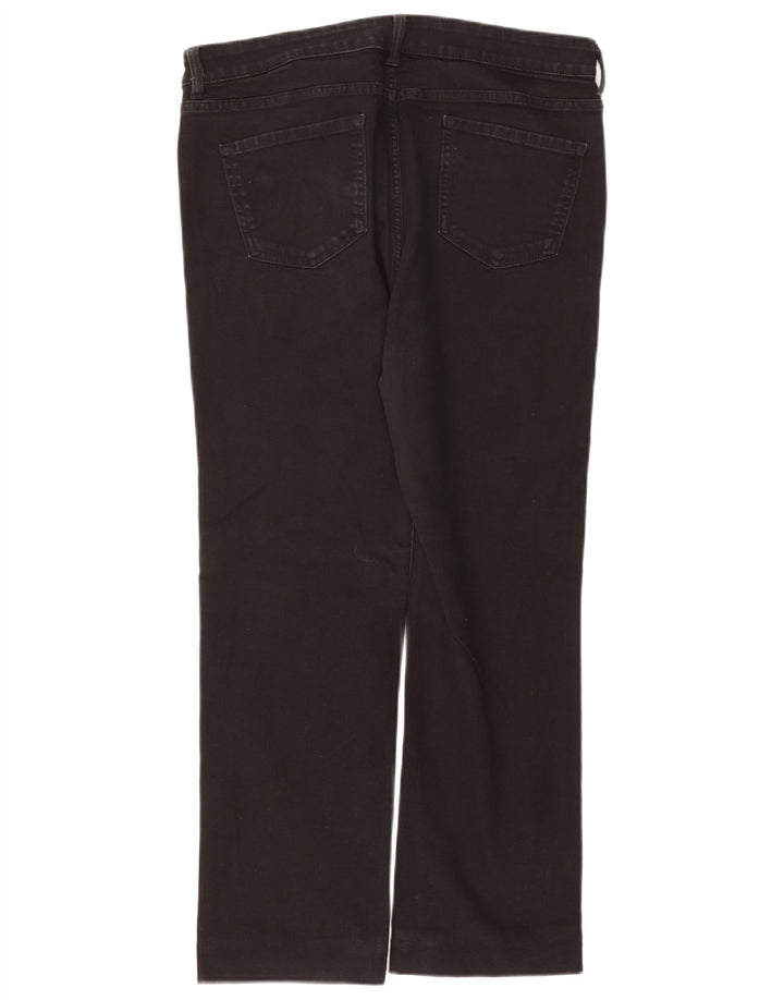 Marks & Spencer ženske traperice Eva Regular Bootcut UK 18 XL W36 L27 Crne