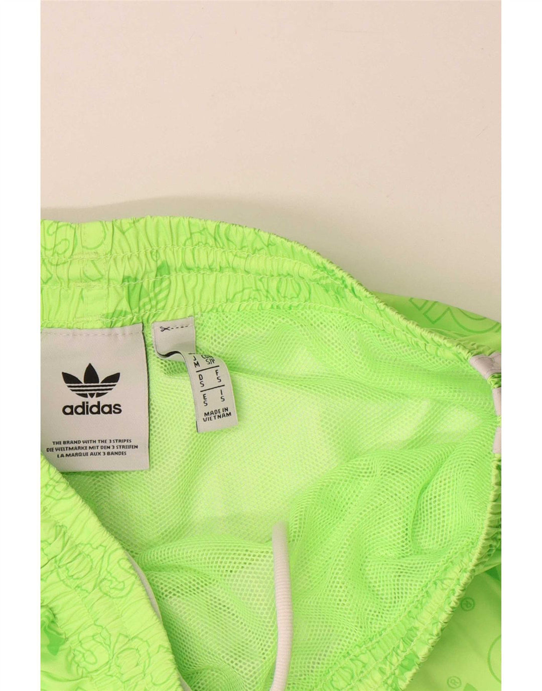 Adidas muške kratke sportske hlače s grafičkim motivima, mali zeleni poliester