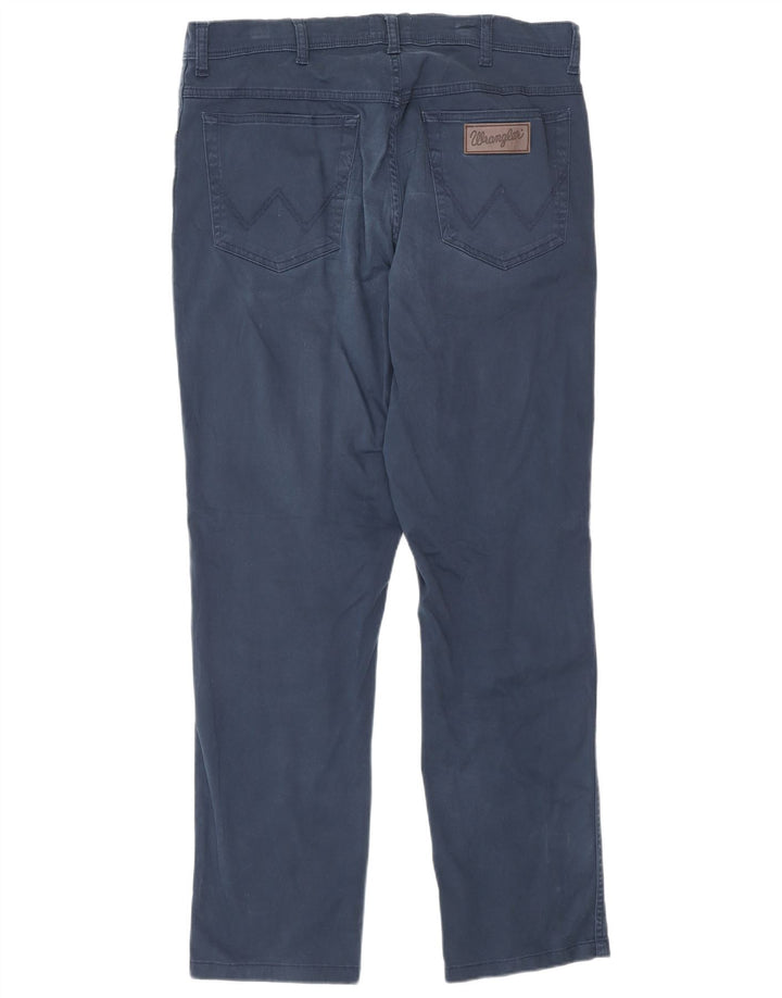 Wrangler muške uske traperice Texas W36 L34 tamnoplavi pamuk