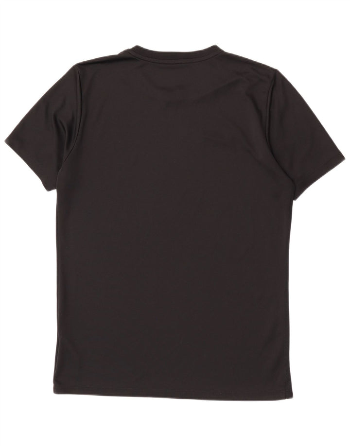 Nike Dri Fit majica kratkih rukava, veliki crni poliester