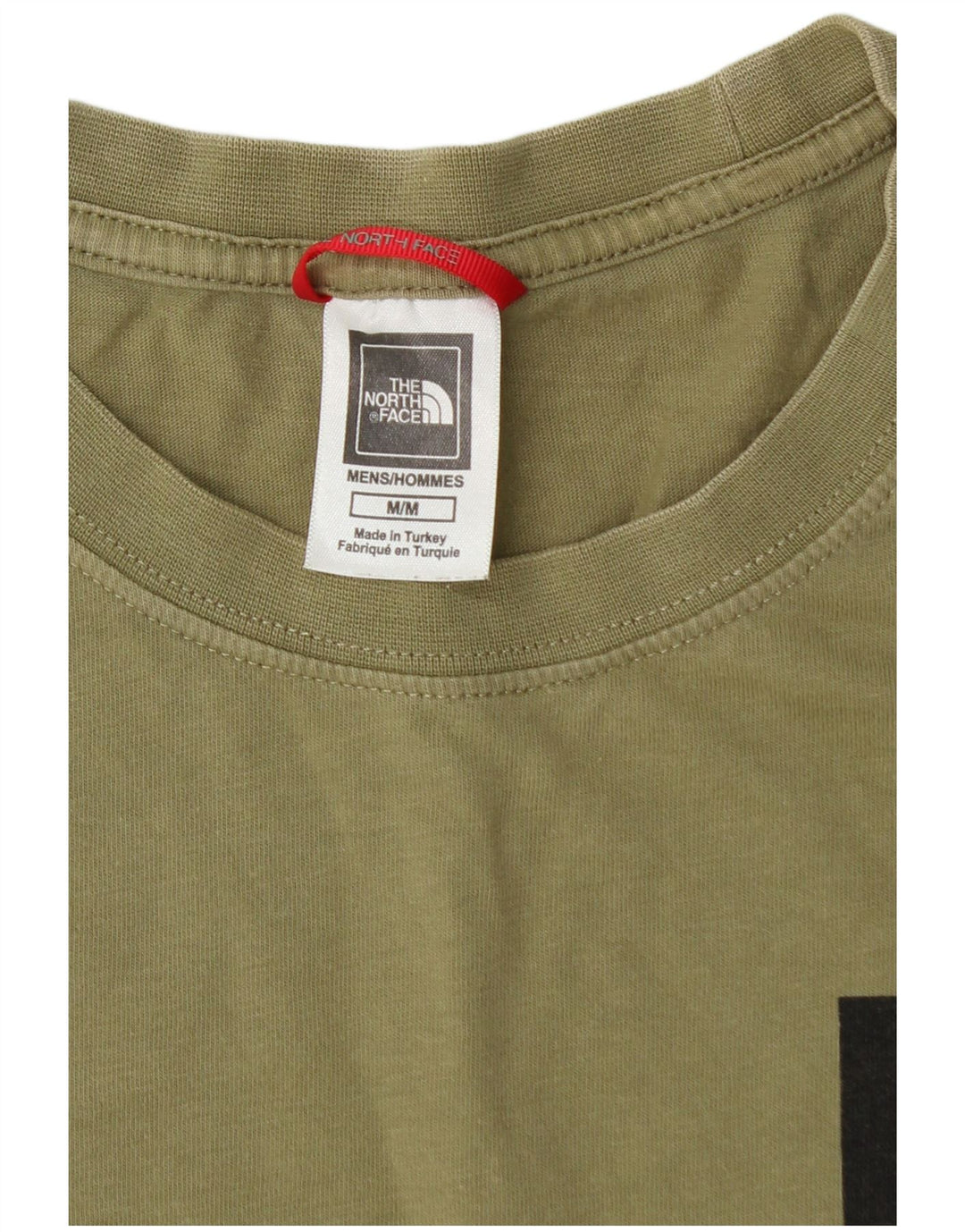 THE NORTH FACE Muška majica kratkih rukava Srednji kaki pamuk