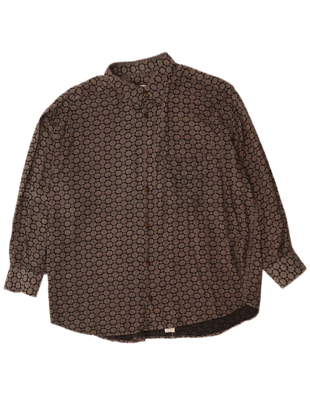 liječnik opće prakse BELLINI & COMPANY Muška košulja srednje crne geometrijske viskoze