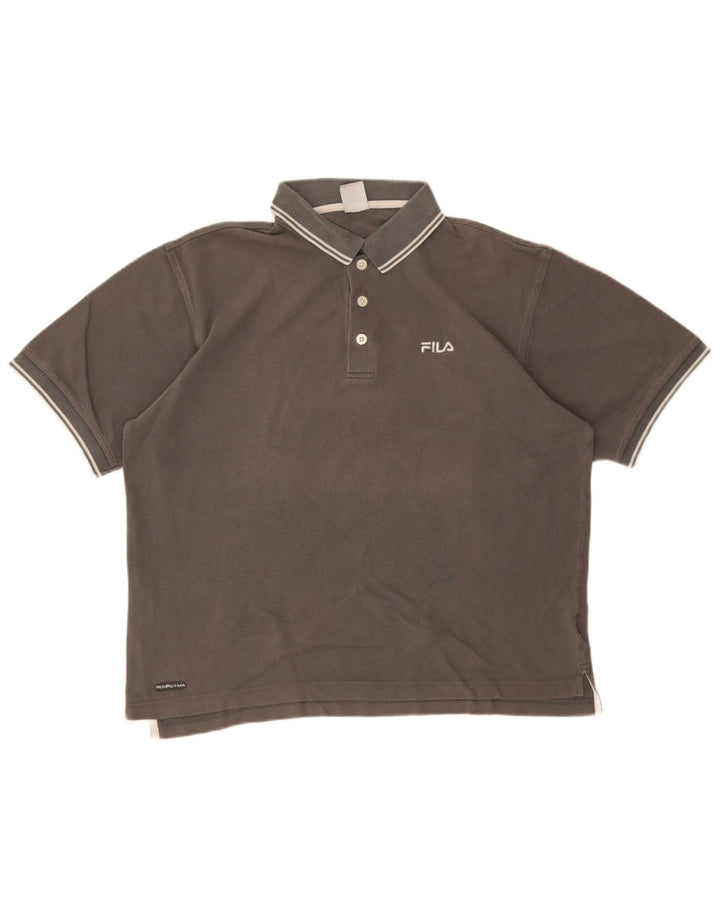 Fila muška polo majica srednje sivi pamuk