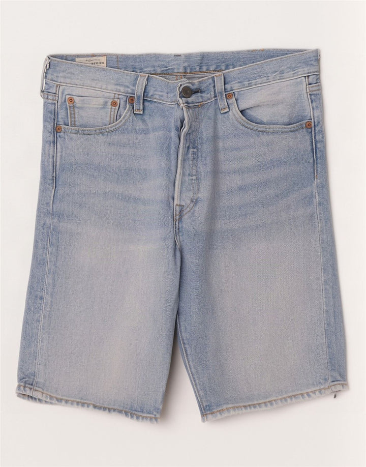 Levi's muške kratke traper hlače 501 W30 srednje plave