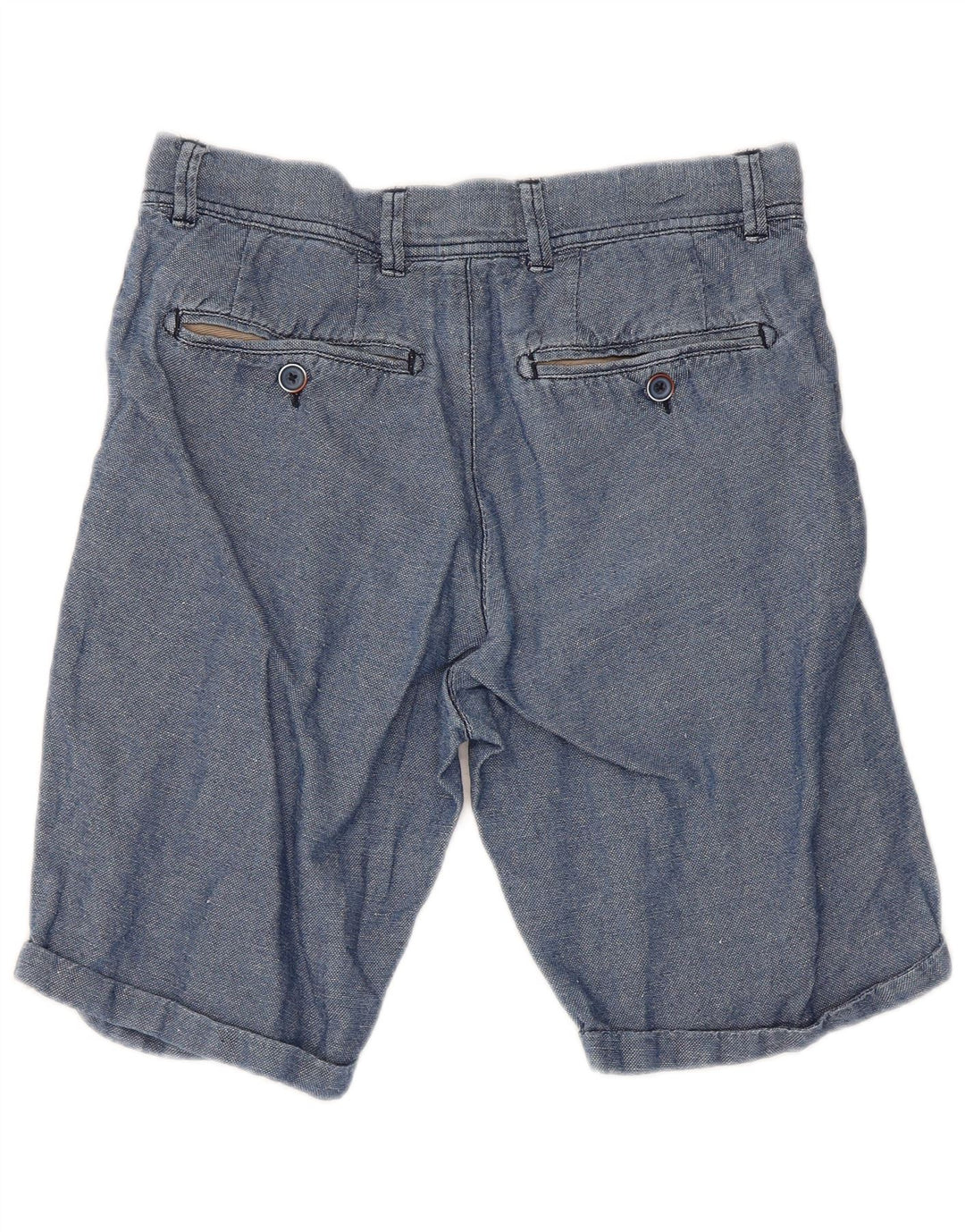 Refrigiwear ženske obične chino kratke hlače W30 srednje plavi pamuk
