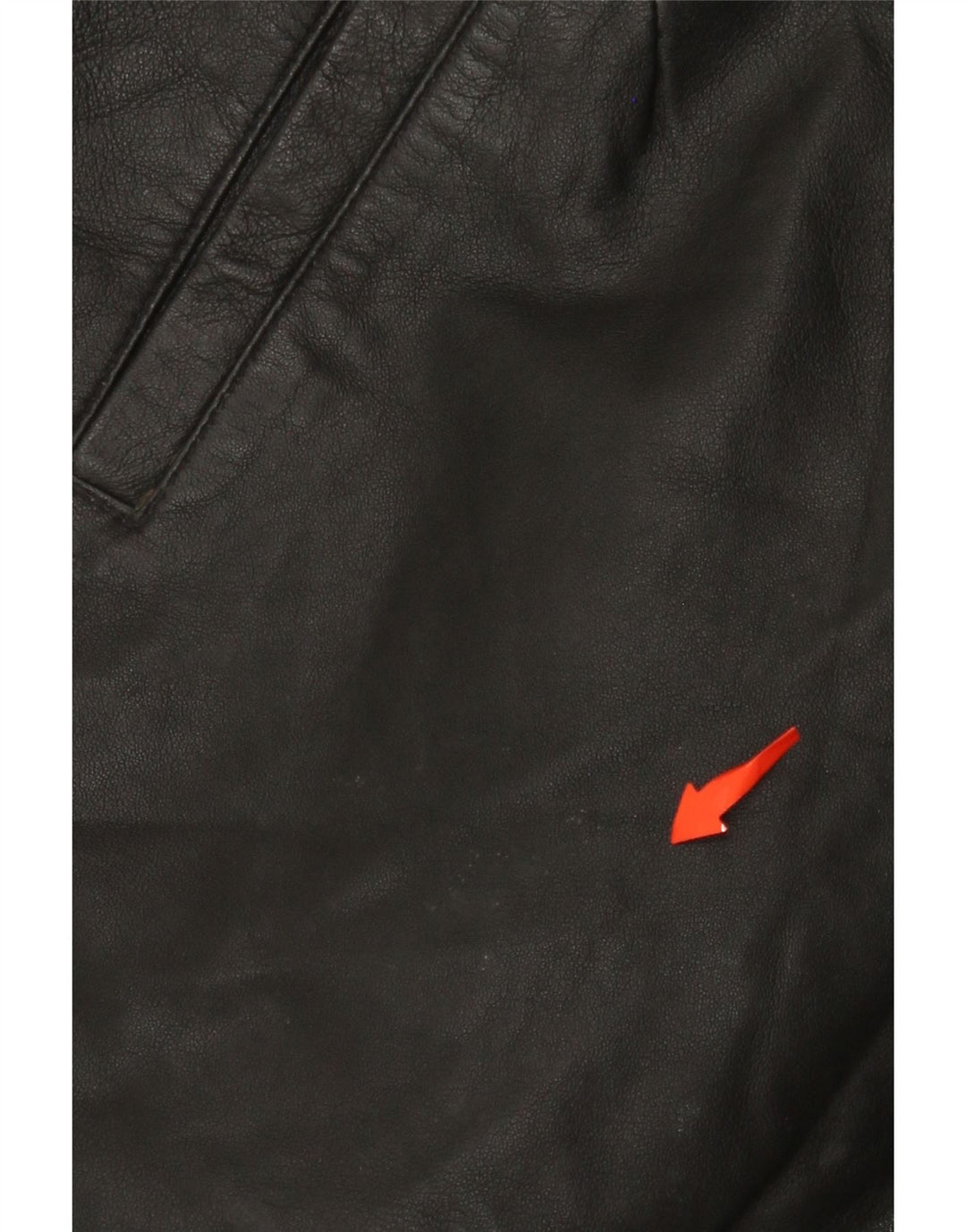 MISS JOY Ženske kožne kratke hlače visokog struka EU 38 srednje W25 crna koža