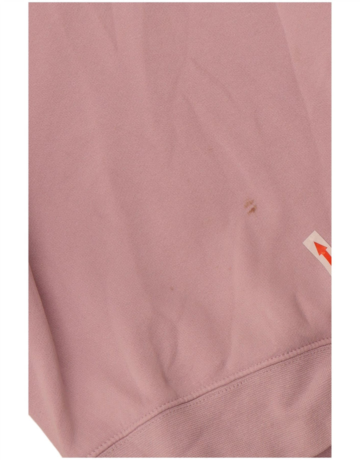 Ženska majica Nike UK 14 Srednje ružičasti pamuk