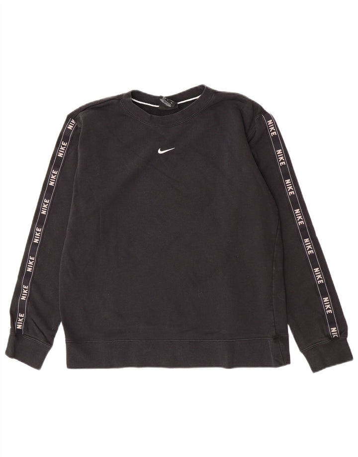Nike Ženska majica s velikim grafičkim motivom UK 10 Mala crna