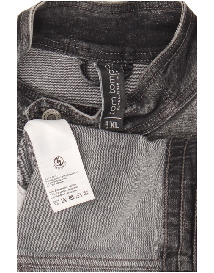 Tom Tompson muška biciklistička traper jakna UK 42 XL sivi pamuk