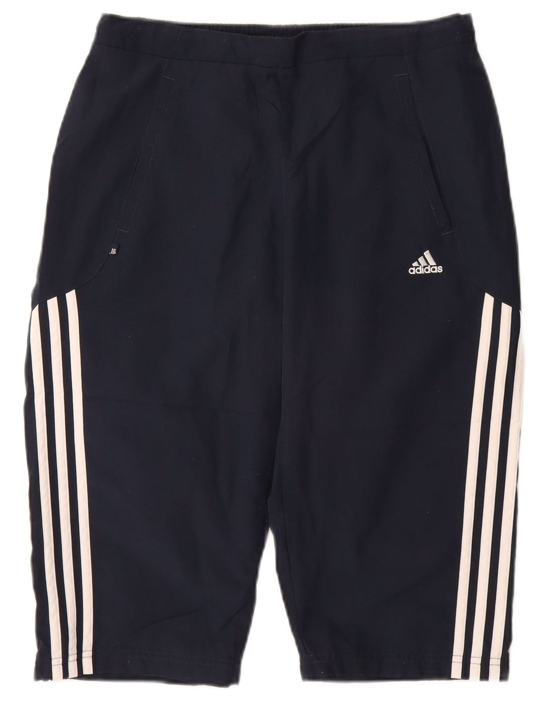 Adidas ženske sportske kratke hlače bermuda UK 12 Medium tamnoplavi poliester
