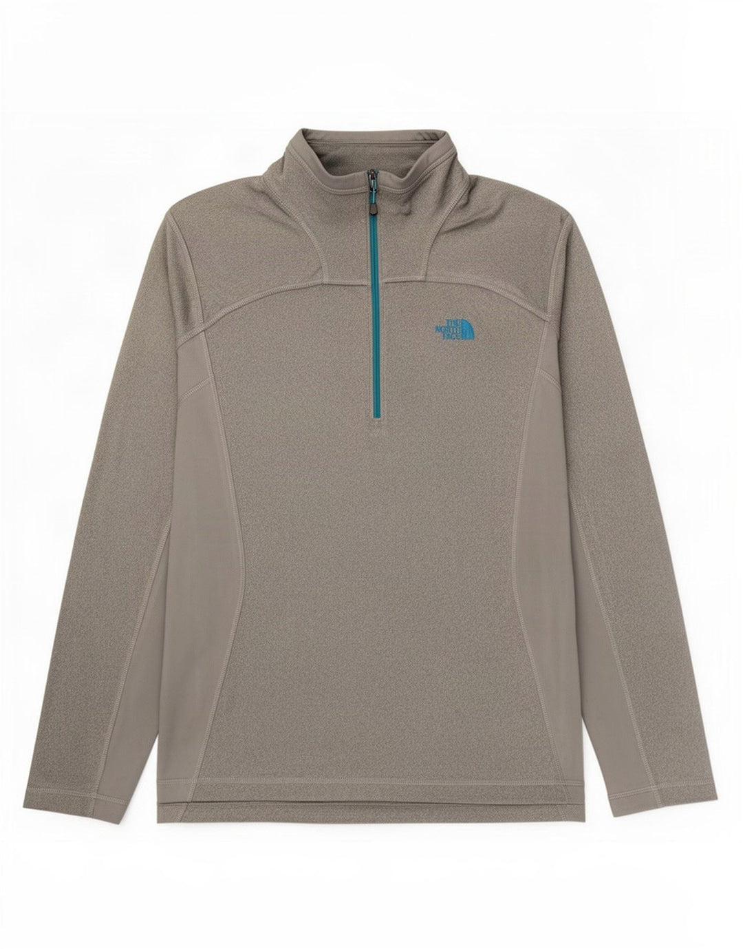 Gornji dio trenirke The North Face s patentnim izrezom i srednjim sivim flekama