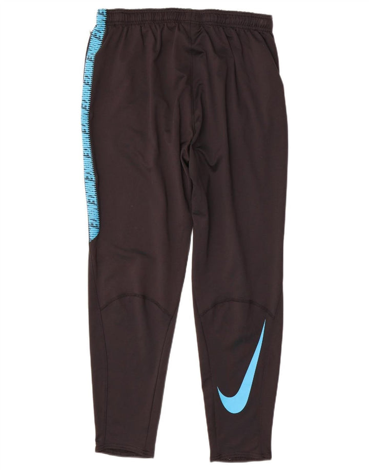NIKE Muške Dri Fit Graphic Trenirke Hlače velike crne poliesterske