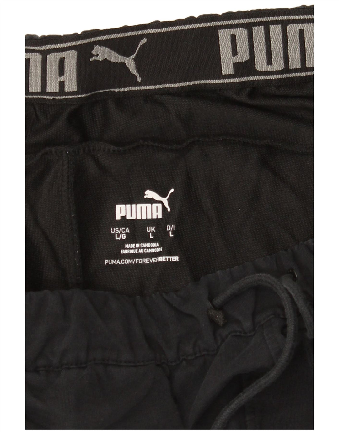 PUMA Muške sportske kratke hlače Large Black