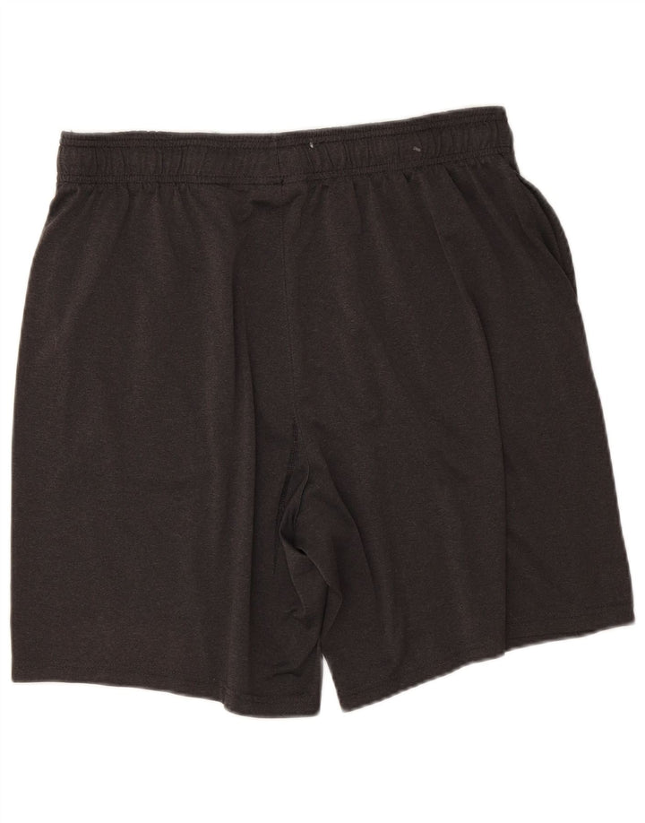 Reebok muške sportske kratke hlače veliki sivi poliester