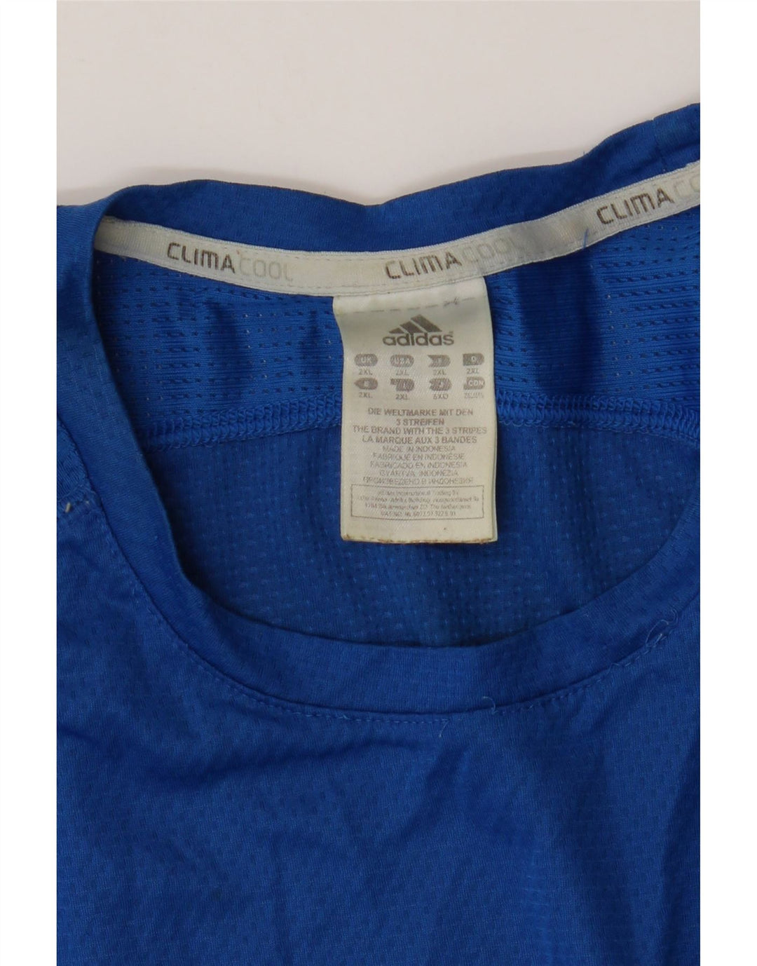 Adidas muška Climacool majica kratkih rukava 2XL plavi poliester