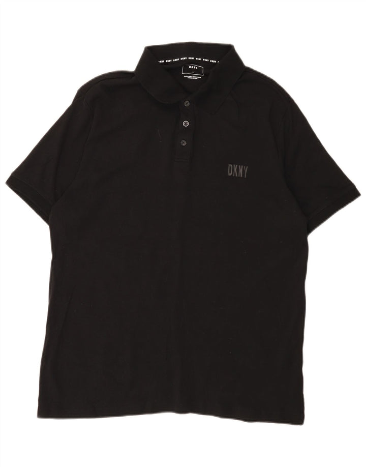 Dkny muška polo majica velika crna pamučna