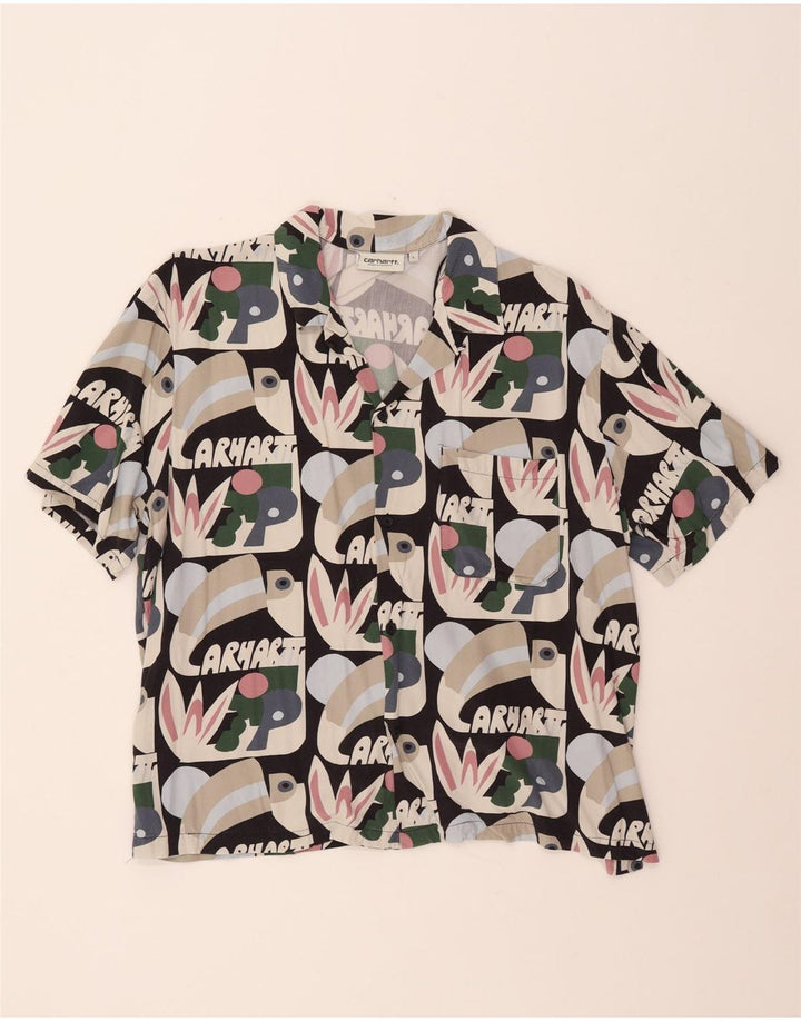 CARHARTT muška grafička majica kratkih rukava, veliki raznobojni patchwork