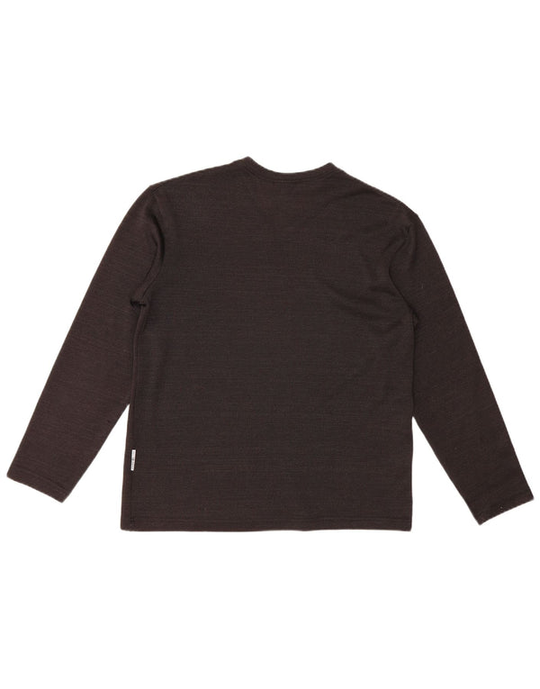 Gianfranco Ferre Ženska majica dugih rukava UK 18 XL crna