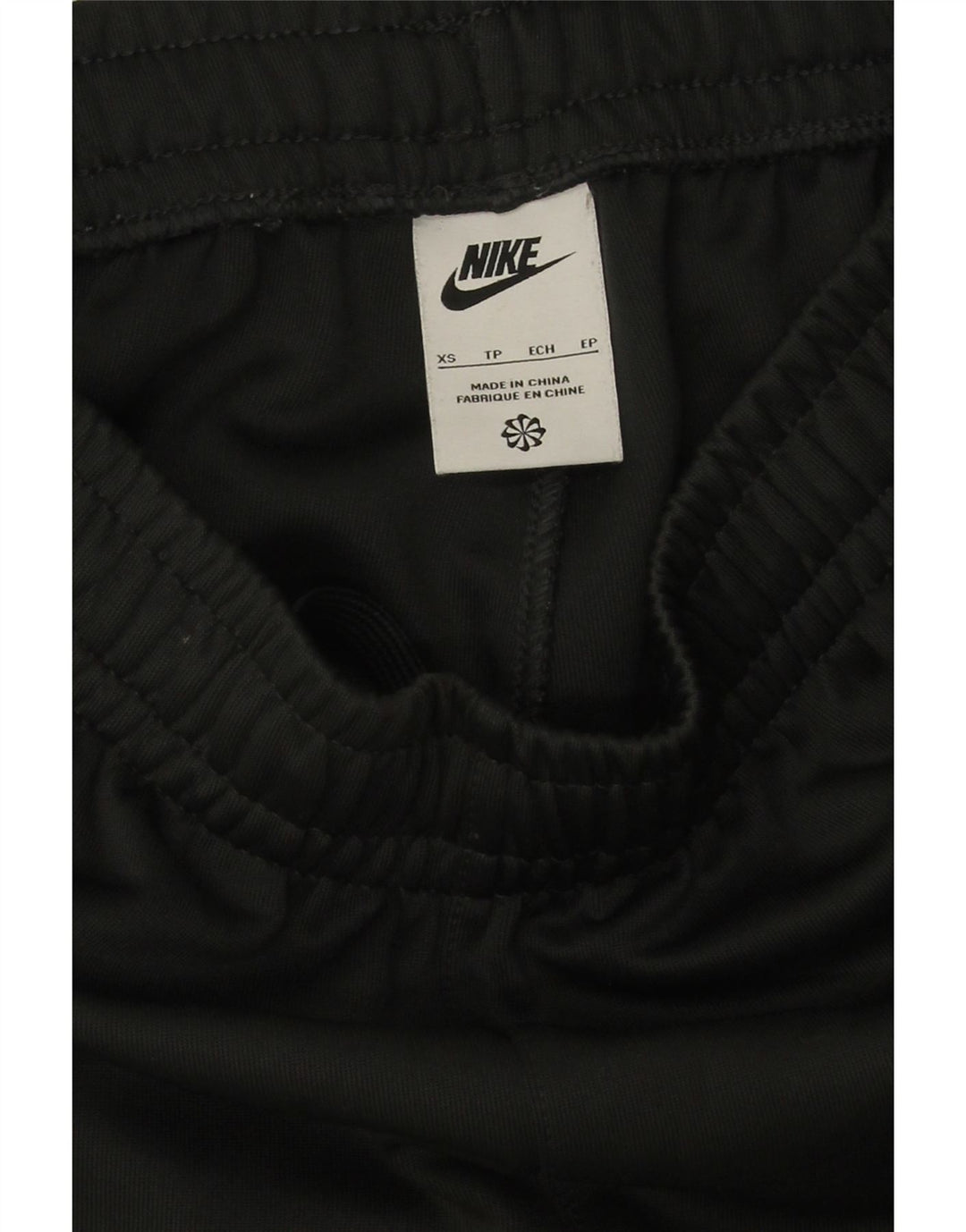 Nike muške grafičke trenirke hlače joggers XS crni poliester