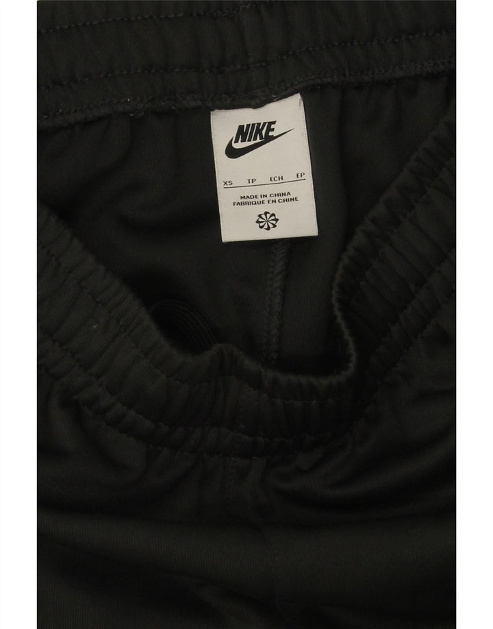 Nike muške grafičke trenirke hlače joggers XS crni poliester