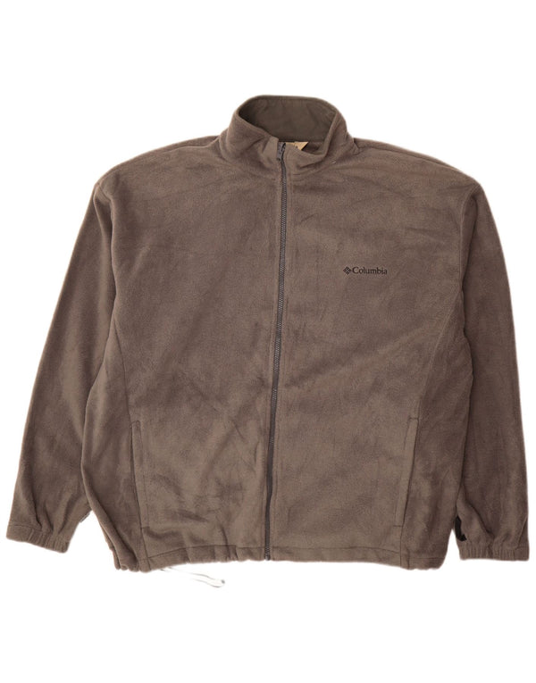 Columbia muška jakna od flisa UK 44 2XL sivi poliester