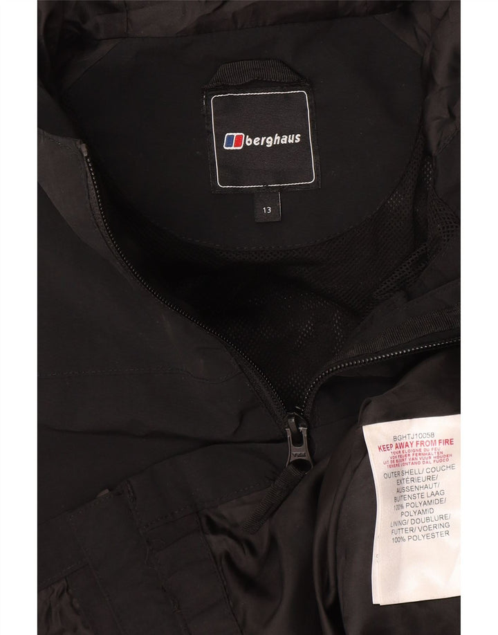 Berghaus Boys baloner s kapuljačom 12-13 godina crni poliamid