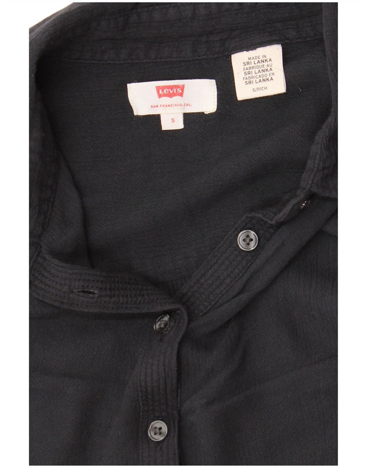 LEVI'S ženska prevelika pulover majica UK 10 Mala crna