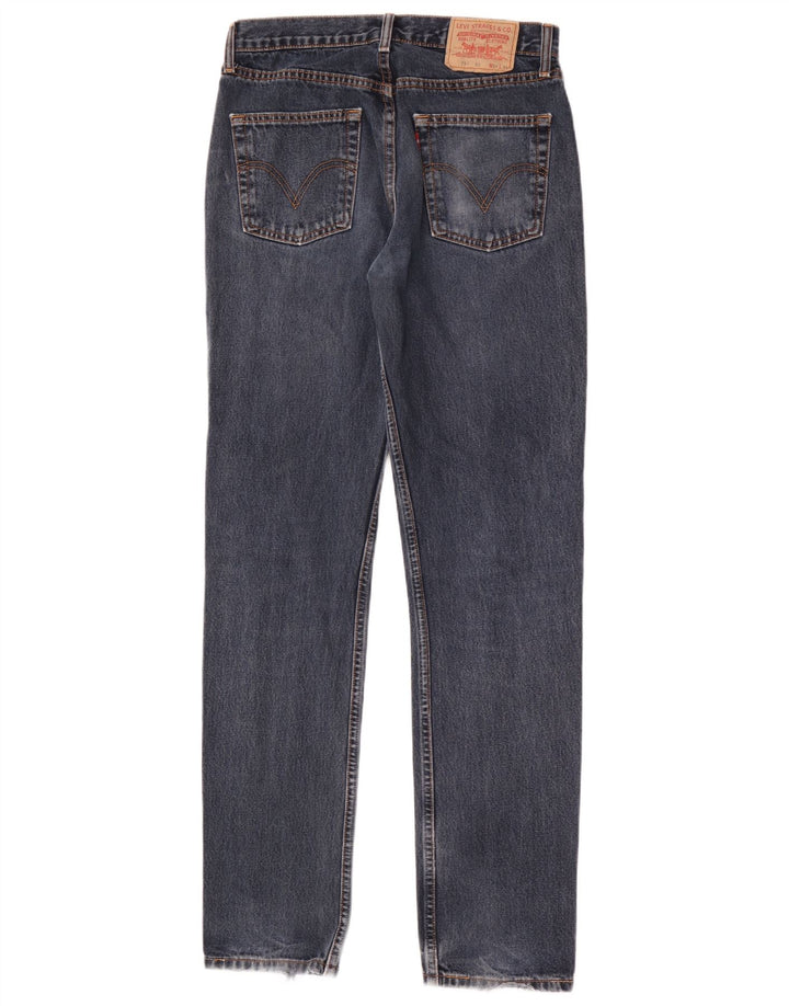 Levi's muške 751 ravne traperice W31 L34 plavi pamuk