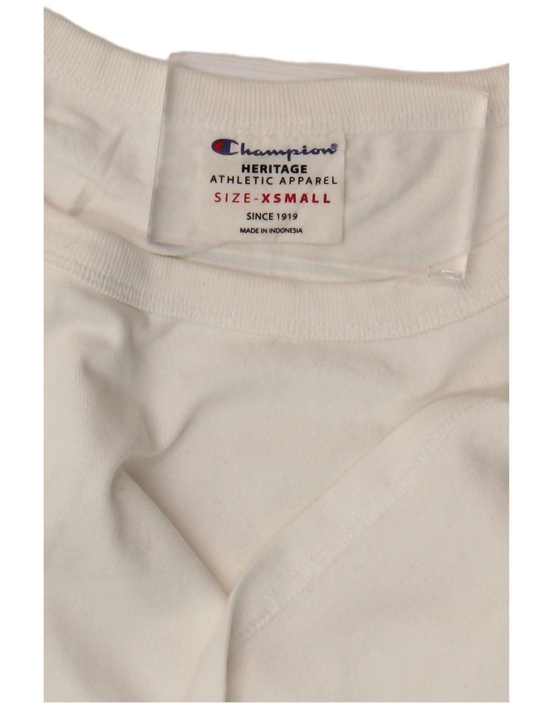 CHAMPION Ženska Heritage Crop prevelika majica kratkih rukava UK 6 XS Bijela