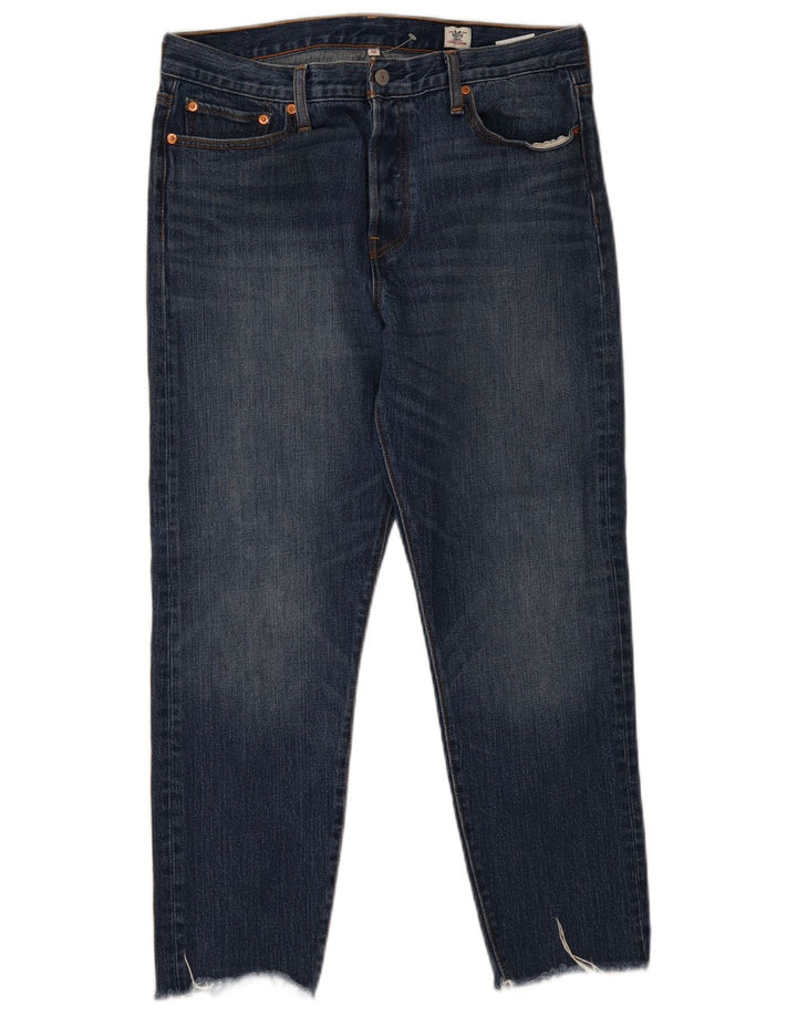 Levi's ženske uske traperice W32 L27 plavi pamuk