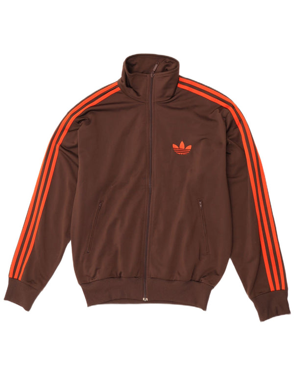 Adidas muška gornja jakna od srednje smeđeg poliestera