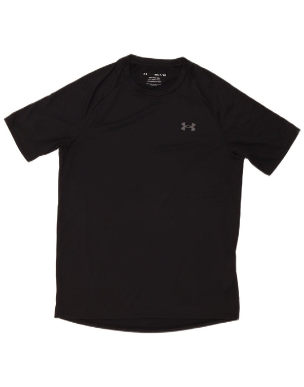 Under Armour muška majica kratkih rukava Mali crni poliester