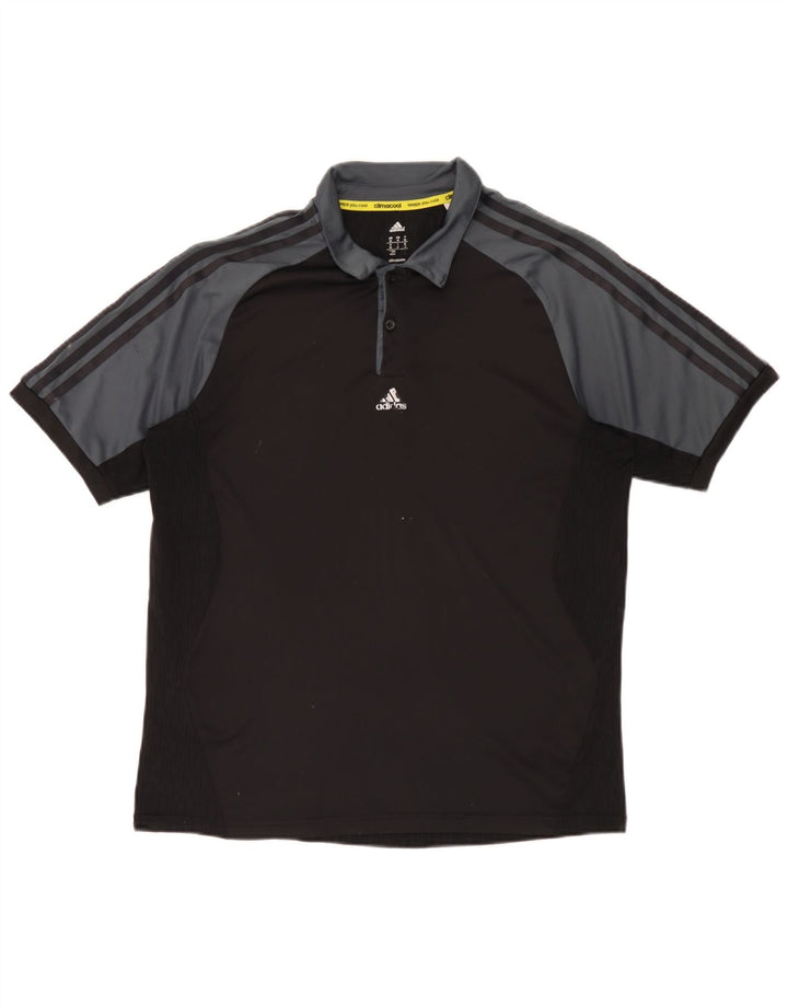Adidas muška Climacool polo majica srednje crne boje