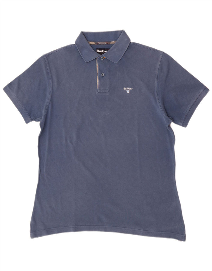 Barbour muška polo majica Large Blue