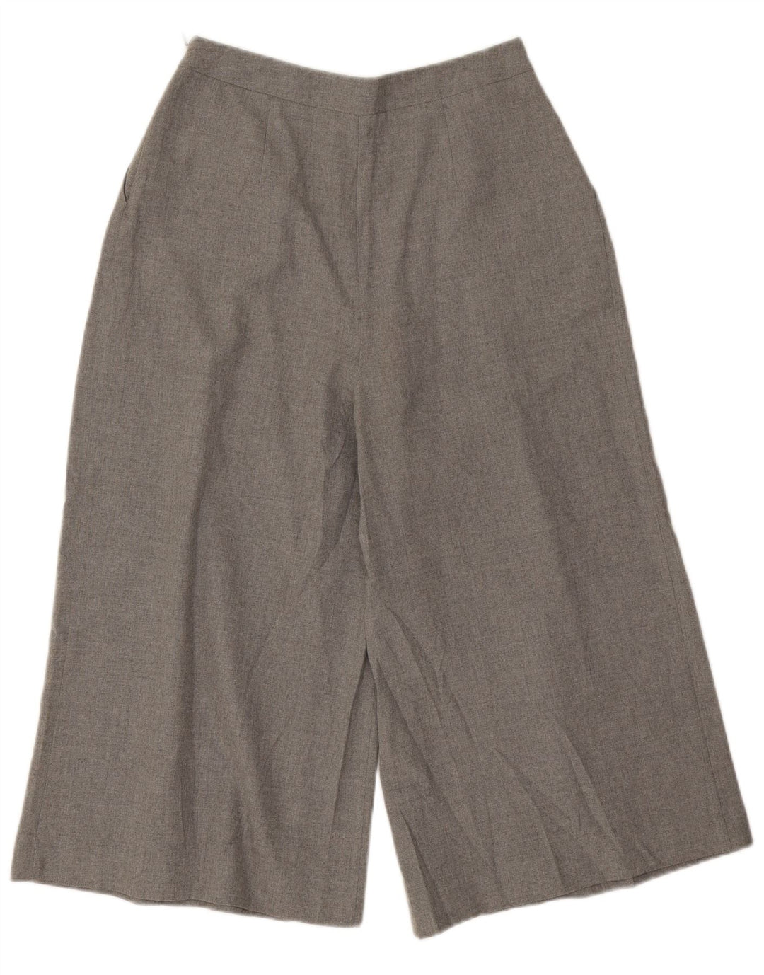 Zara ženske kapri hlače Cullotes male W26 L19 sivi flekasti poliester