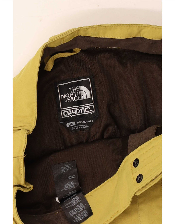 The North Face muške kargo skijaške hlače od velikog žutog najlona