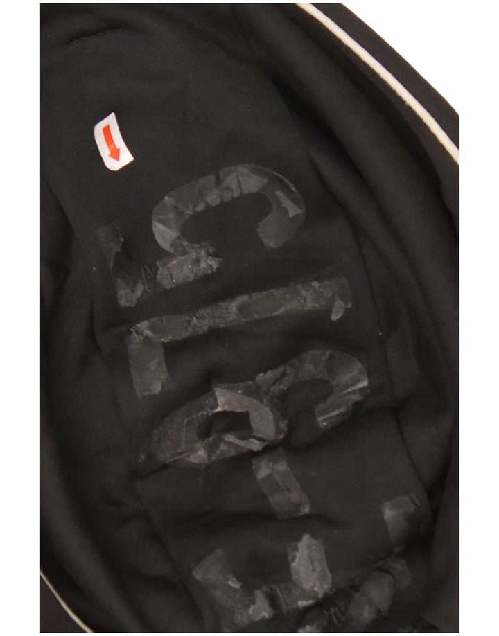 JACK & JONES Ženski pulover s kapuljačom na patentni zatvarač UK 14 srednje crne boje