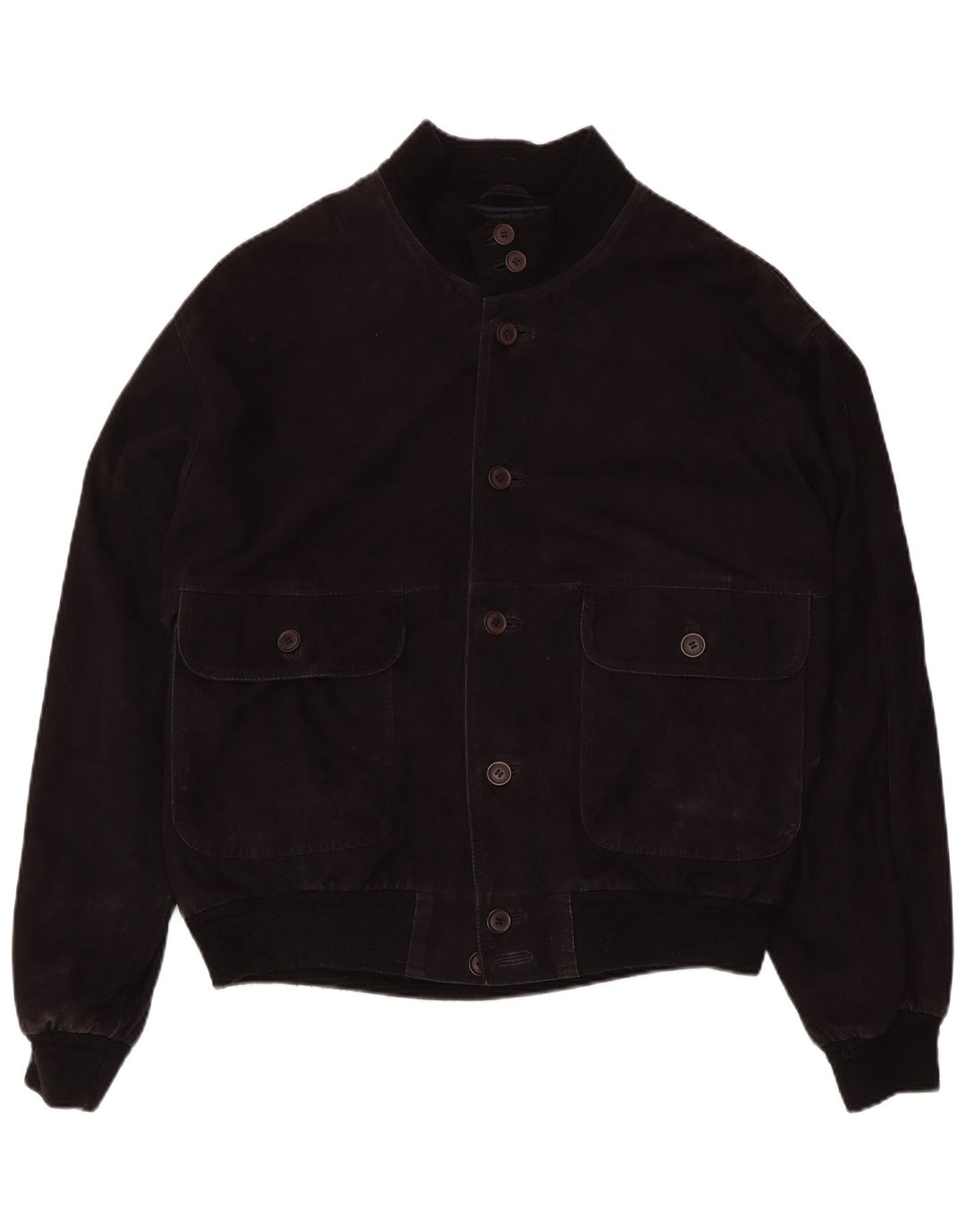 ZARRO muška bomber jakna od brušene kože IT 54 2XL crna koža