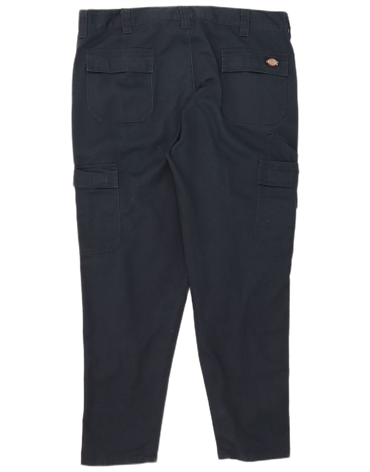 Dickies muške uske kargo hlače W38 L29 tamnoplavi poliester