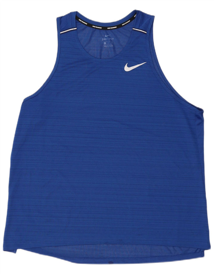 Nike Dri Fit majica kratkih rukava 2XL plava