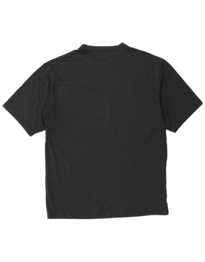 Nike Dri Fit majica kratkih rukava srednji crni poliester