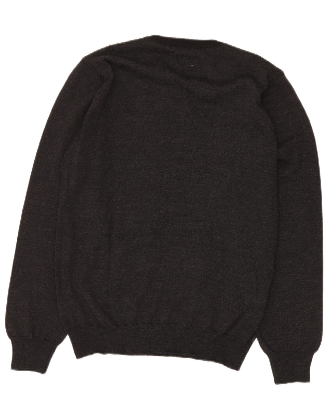 KITARO Muški džemper s V-izrezom, veliki sivi karirani vuneni