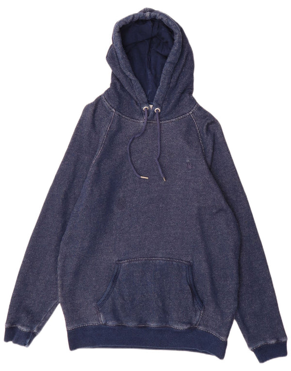 Jack Wills muška majica s kapuljačom XS tamnoplavi pamuk
