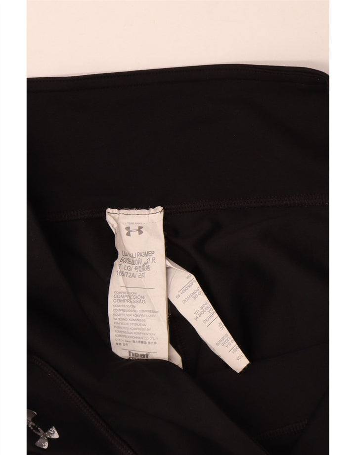 Under Armour ženske Graphic Capri tajice UK 14 Veliki crni poliester