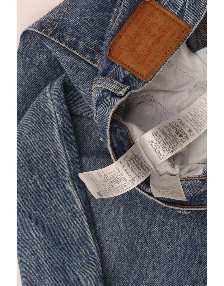 Levi's muške ravne traperice W26 L30 plavi pamuk