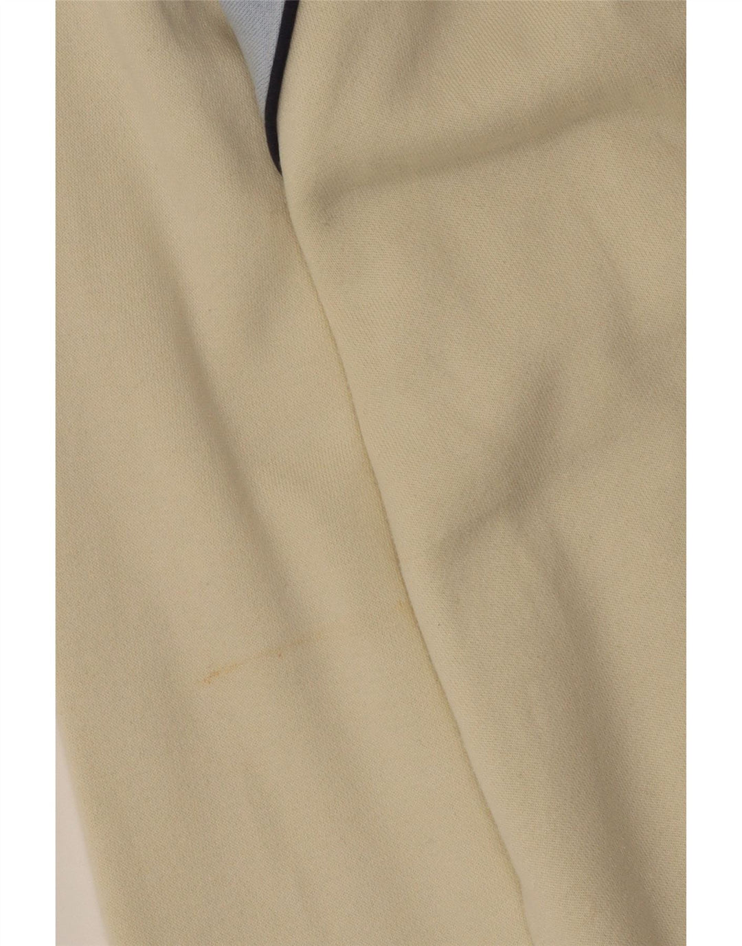 FILA Muški džemper s izrezom na patentni zatvarač, veliki pamuk u sivobijeloj boji