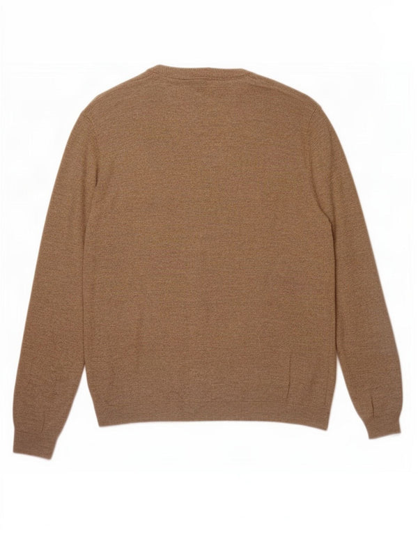 Zara muški kardigan pulover Large Beige