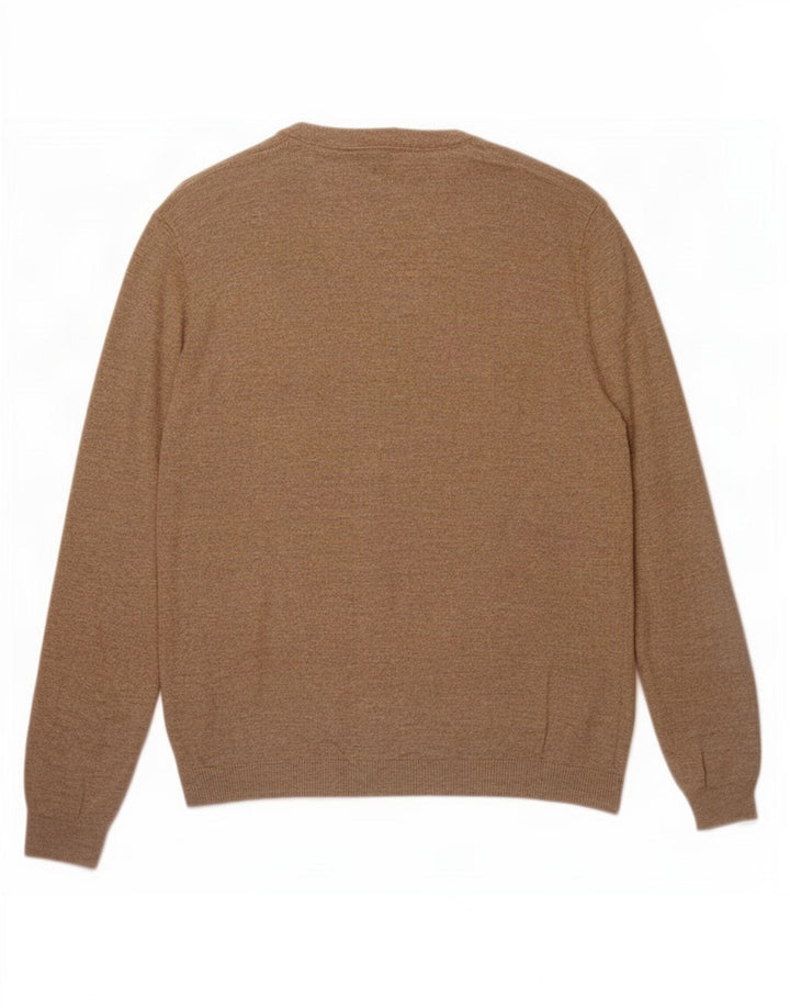 Zara muški kardigan pulover Large Beige