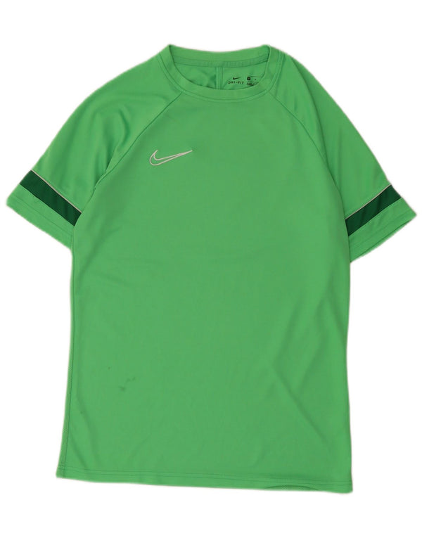 Nike Dri Fit T-Shirt Top srednje zelene boje od poliestera